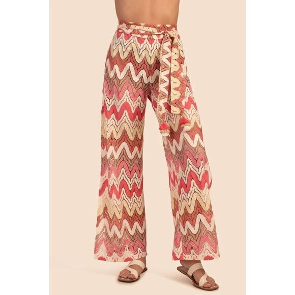 Trina Turk Palisades Pants Large NWT - Picture 6 of 8